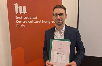 Le Prix Hungarica décerné à Mathieu Houdayer