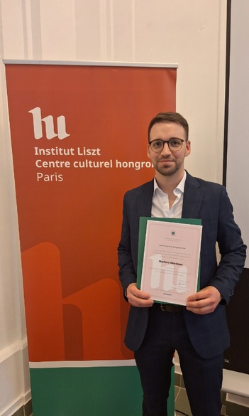 Prix Hungarica-díjas Mathieu Houdayer